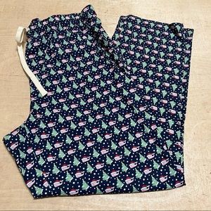Vineyard Vines Santa Whale Pajama Pants, Size L